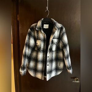 Plaid shacket